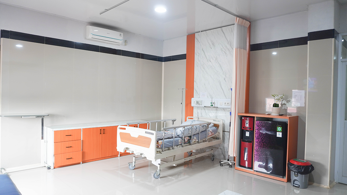 Ruang rawat inap RS Yukum Medical Centre
